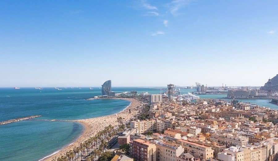 Barcelona by the sea: where we pick you up