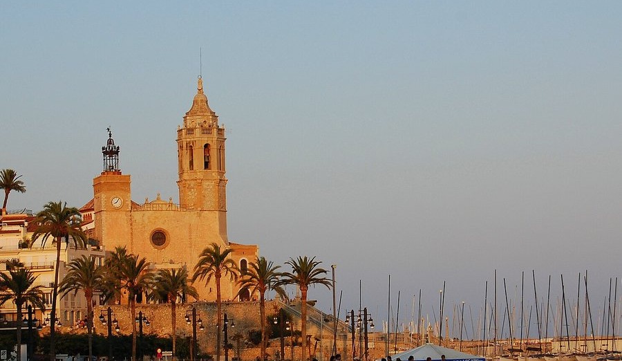 Church of Sant Bartomeu above the sea