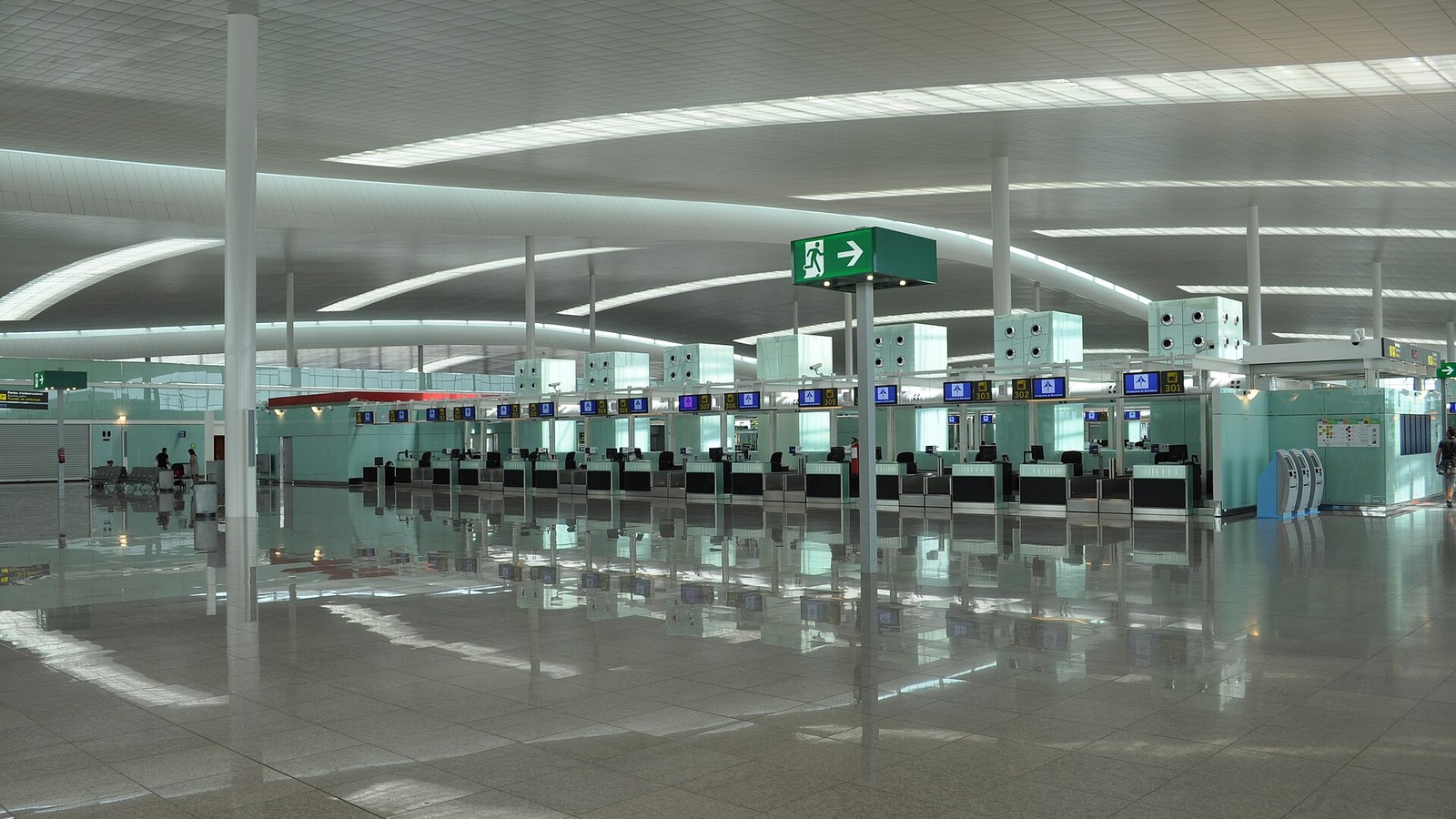 Terminal 1 at Barcelona El-Prat airport
