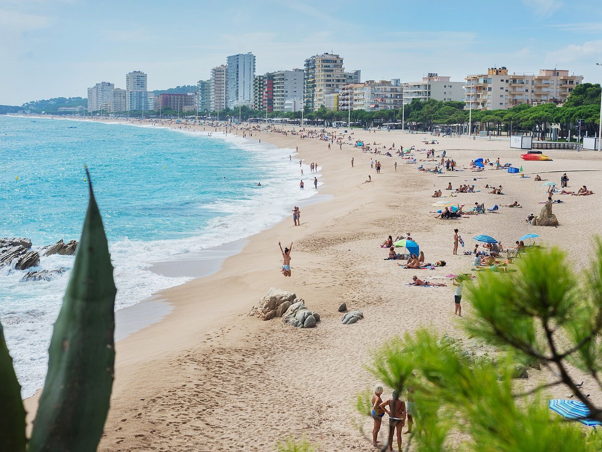 La playa de Platja d'Aro