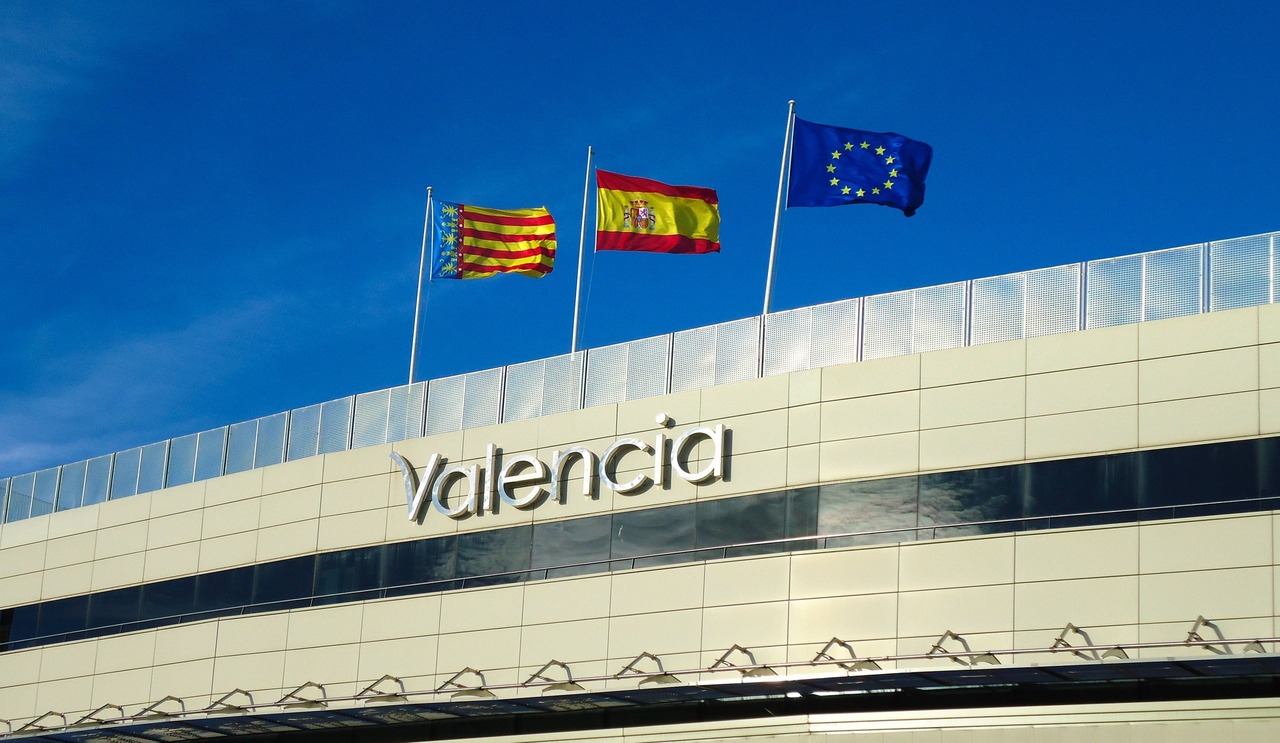 L'aeroport de València - on comença el trajecte