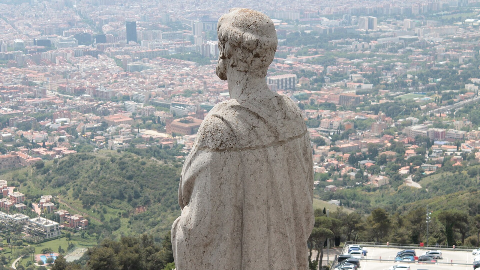 Vista de Barcelona desde el Tibidabo