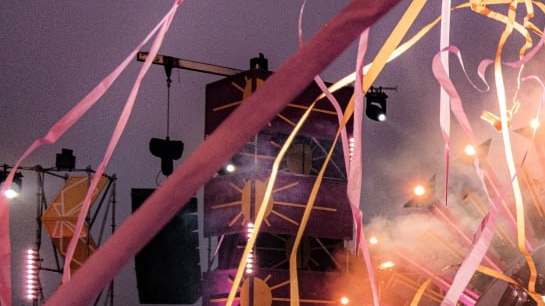 Públic de festival de nit, Barcelona