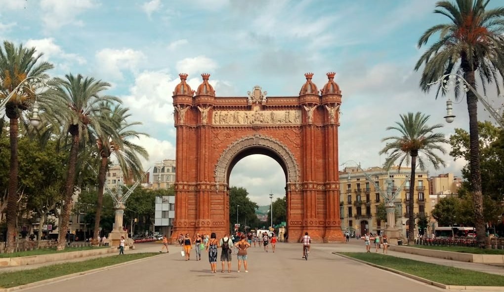 El Arco de Triunfo de Barcelona