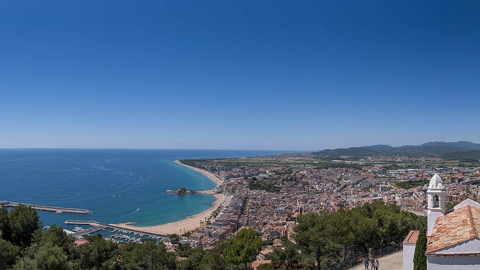 Blanes desde Sant Joan