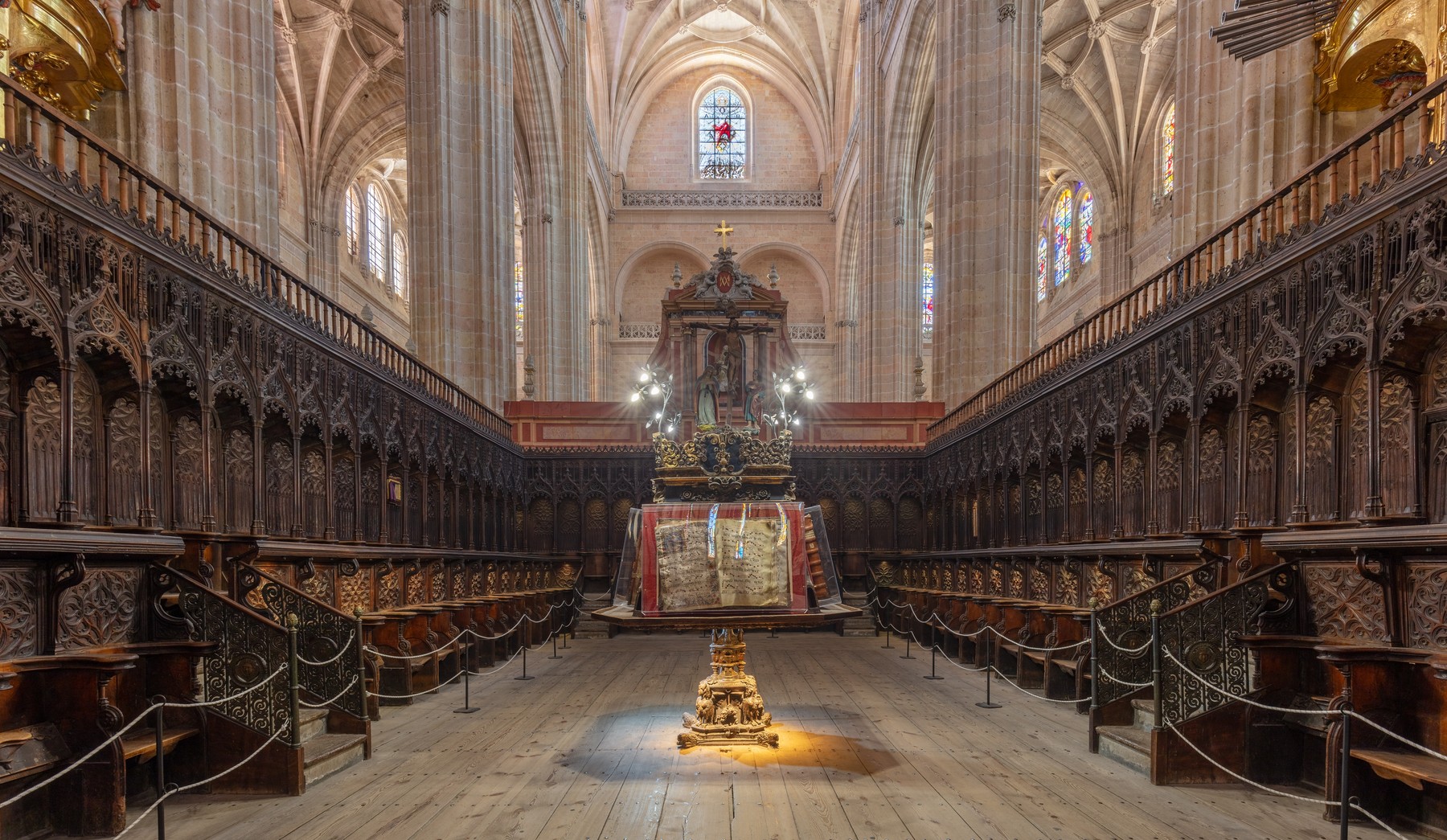El cor tallat de la catedral de Segòvia