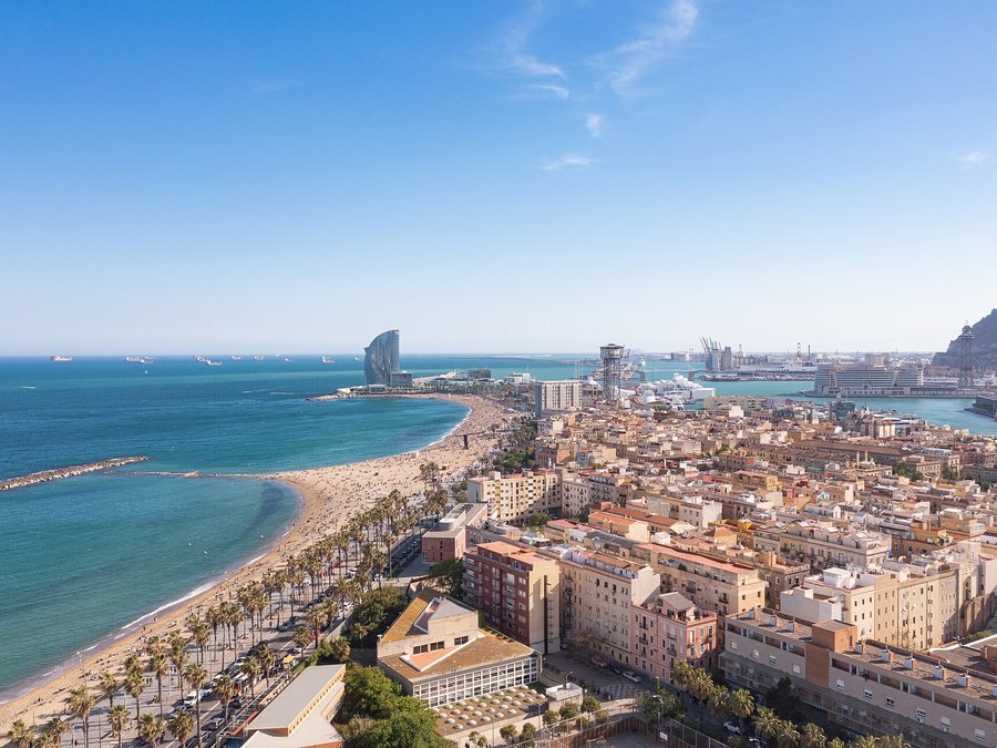 Barcelona junto al mar: de donde te recogemos