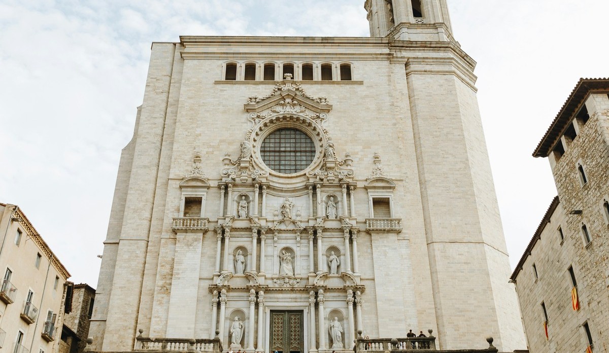 Escalinata de la catedral de Girona